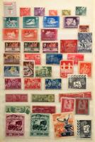 Sok száz darabos parafilatélia tétel: reklámbélyegek, pecsétbélyegek, levélzárók, adománybélyegek, t...