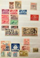 Sok száz darabos parafilatélia tétel: reklámbélyegek, pecsétbélyegek, levélzárók, adománybélyegek, t...