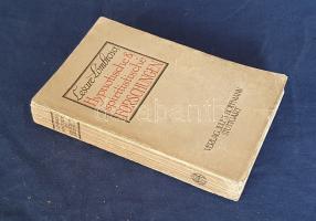 Lombroso, Cesare: Hypnotische und spiritistische Forschungen. Mit 66 Abbildungen. Berechtigte Übersatz von Carl Grundig. Stuttgart, (1909). Verlag Julius Hoffmann. 1 t. (színes címkép) + XVI + 384 + [8] p. + 23 t. Első német kiadás. Cesare Lombroso (1835-1909) olasz kriminológus, korai antropológus, a test felépítése és a bűnözői hajlam között megfeleléseket kereső bűnügyi szakértő, a bűnözés öröklődő jellege mellett érvelő, ellentmondásos megítélésű elméletíró a századforduló környékétől elmélyült a spiritiszta tanokban is. A hipnotizmusról, médiumizmusról, szellemidézésről és materializálódásról írt műve számos esettanulmányt idéz, valamint némi kultúrtörténeti keretben tárgyalja a világ számos vidékének mágikus hagyományait. A munka első, hipnózisról fejezetében oldalszámozáson belül számos szövegközti ábra kíséri. Az első nyomtatott oldalon sorszámozás, sorszáma: 00586. Példányunk fűzése meglazult. Ackermann II, 261. Langen 1747, I. Fűzve, feliratozott, sérült kiadói borítóban.