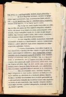 1928-39 1939.XI.9 Salusinszky Imre (1883-1946) újságíró, szerkesztő, Az Est főszerkesztőjénak bírósági iratai sajtóperekről (többek közt nemzetellenes cikkek), karton mappában