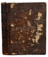 XVIII. sz. vége-XIX. sz. eleje, görög nyelvű, ortodox vallási könyv. Korabeli félbőr-kötésben, visel...