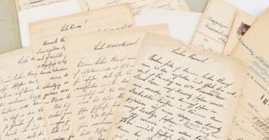 cca 1885-1945 Bácsszentiván(y)i báró Michailovits Kornél, Bács-Bodrog vármegye alispánjának iratanya...