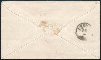 ~1860 5kr type II on cover "GYÖNGYÖ(S)" - Pest ~1860 5kr II tipus levélen "GYÖNGYÖ(S)...