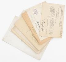 Dr. Heller Bernát (1871-1943) irodalomtörténész, orientalista, az Országos Rabbiképző Intézet tanára részére 14 darab levél + Dr. W. Bacher részére 2 darab levél