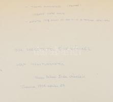 Vargáné Zsebe Márta (-): Tisztés Alkonyatkor. Akvarell, papír, jelzett, hátoldali felirat szerint ki...