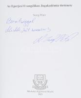 Dr. Sereg Péter: Az Eperjesi Evangélikus Jogakadémia története. A szerző által dedikált! Bp., é.n., ...