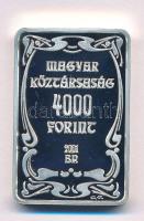 2001. 4000Ft Ag "100 éves a gödöllői művésztelep" kapszulában T:PP Adamo EM169