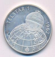 1992. 500Ft Ag Telstar 1 T:PP ujjlenyomat, patina  Adamo EM127