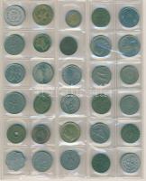 Átlagon felüli jó világpénz tétel 797db, régi és új, benne sok tengerentúl, Német 3. Birodalom, jobb...