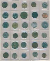 Átlagon felüli jó világpénz tétel 797db, régi és új, benne sok tengerentúl, Német 3. Birodalom, jobb...