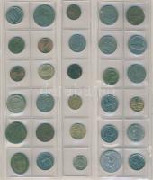 Átlagon felüli jó világpénz tétel 797db, régi és új, benne sok tengerentúl, Német 3. Birodalom, jobb...