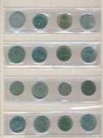 Átlagon felüli jó világpénz tétel 797db, régi és új, benne sok tengerentúl, Német 3. Birodalom, jobb...