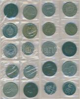 Átlagon felüli jó világpénz tétel 797db, régi és új, benne sok tengerentúl, Német 3. Birodalom, jobb...