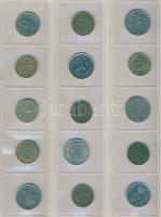 Átlagon felüli jó világpénz tétel 797db, régi és új, benne sok tengerentúl, Német 3. Birodalom, jobb...