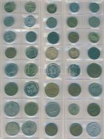 Átlagon felüli jó világpénz tétel 797db, régi és új, benne sok tengerentúl, Német 3. Birodalom, jobb...