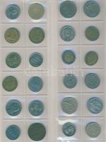 Átlagon felüli jó világpénz tétel 797db, régi és új, benne sok tengerentúl, Német 3. Birodalom, jobb...