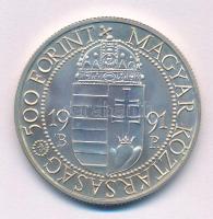 1991. 500Ft Ag "II. János Pál pápa látogatása" T:BU 
Adamo EM120