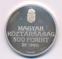 1990. 500Ft Ag "Kölcsey Ferenc" T:PP ujjlenyomat, kis folt 
Adamo EM116