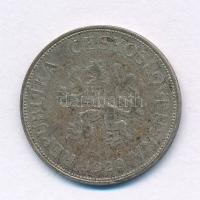 Csehszlovákia 1929. 5K Ag T:VF patina Czechoslovakia 1929. 5 Korun Ag C:VF patina Krause KM#11
