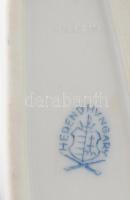 Herendi 3 darab kis tárgy: váza, tálka, jelzett, h: 9,5 cm alatt