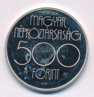 1987. 500Ft Ag "Nyári Olimpia - Szöul 1988" T:PP karc, patina
Adamo EM99
