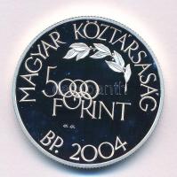 2004. 5000Ft Ag "XXVIII. Nyári Olimpia - Athén" kapszulában T:PP Adamo EM189