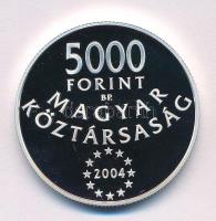 2004. 5000Ft Ag "Magyarország az Európai Unió tagja" T:PP Adamo EM190