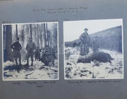 1929-1931 Főúri vadászatok egyedülálló fotógyűjteménye. A korszak talán összes társasági eseményszám...