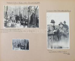 1929-1931 Főúri vadászatok egyedülálló fotógyűjteménye. A korszak talán összes társasági eseményszám...