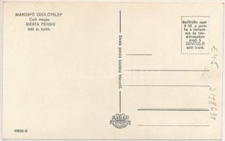 Marosfő, Izvoru Muresului; téli sport, síelők. Siesta pensio kiadása / winter sport, skiers