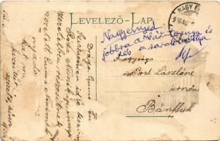 1906 Nagyenyed, Aiud; Fő tér, gyógyszertár, Baruch Bence üzlete. Földes Ede kiadása / main square, p...