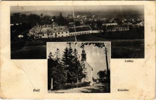 1939 Balf (Sopron), látkép és kápolna. Baader János kiadása (fa)