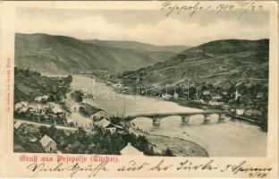 1900 Prijepolje, general view, bridge (EK)