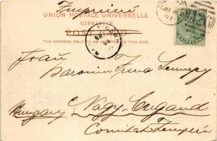 Gibraltar, Rock from Bull Ring (EK)