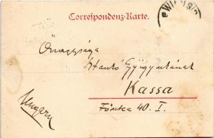 1901 Wien, Vienna, Bécs; Pazmaneum. Waisenhausgasse 14. / boarding school, seminary, interiors. Art ...