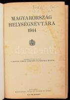 Magyarország helységnévtára 1944. Szerk.: M. Kir. Központi Statisztikai Hivatal. Bp., [1944], Hornyá...