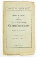 Hölzel's Handkarte von Wet Russland. 60x60 cm cca 1916