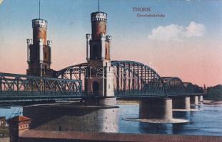 Torun railway bridge