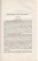 Adler, Alfred:
Menschenkenntnis.
[Lipcse] Leipzig, 1929. Verlag von S. Hirzel (Druck vom Bibliogra...
