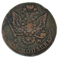 Orosz Birodalom 1780EM 5k Cu "II. Katalin" (52,46g) T:VF ph. Russian Empire 1780EM 5 Kopek...