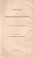 Biedermann, Gustav:
Die Wissenschaft des Geistes. Die Naturwissenschaft. I-II. Theil. (Philosophie ...