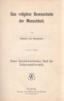 Hartmann, Eduard von:
Das religiöse Bewusstsein der Menschheit. Einer historisch-kritischer Theil d...