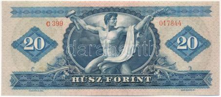 1965. 20Ft "C 399 017844" T:F szép papír
Adamo F14