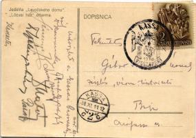 Kassa, Kosice; Lőcsei ház étt.erem, belső / Jedalna Levocského domu / restaurant interior + "19...