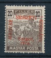 Szeged 1919 Magyar Posta 20f Bodor vizsgálójellel (20.000)