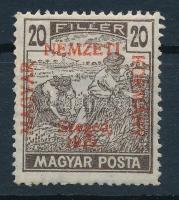 Szeged 1919 Magyar Posta 20f Bodor vizsgálójellel (20.000)