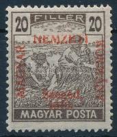 Szeged 1919 Magyar Posta 20f Bodor vizsgálójellel (20.000)