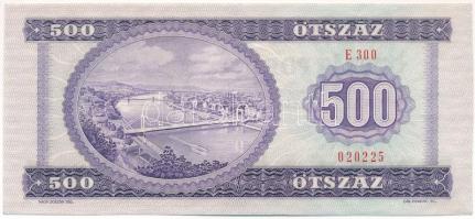 1975. 500Ft "E 300 020225" T:UNC,AU kissé hullámos papír Adamo F41