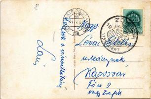 1941 Zombor, Sombor; Zupanija / Megyeház / county hall + "1941 Zombor visszatért" So. Stpl...
