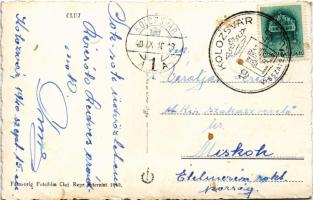 1940 Kolozsvár, Cluj; Palatul Camerei de Com. si Ind., fotomontaj / Chamber of Commerce and Industry...